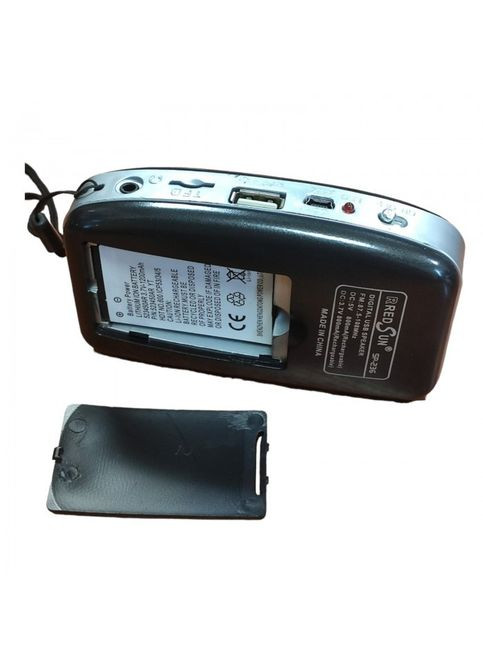 Радіоприймач портативний Red Sun SP-236 micro SD Чорний із сірим No Brand (323486229)