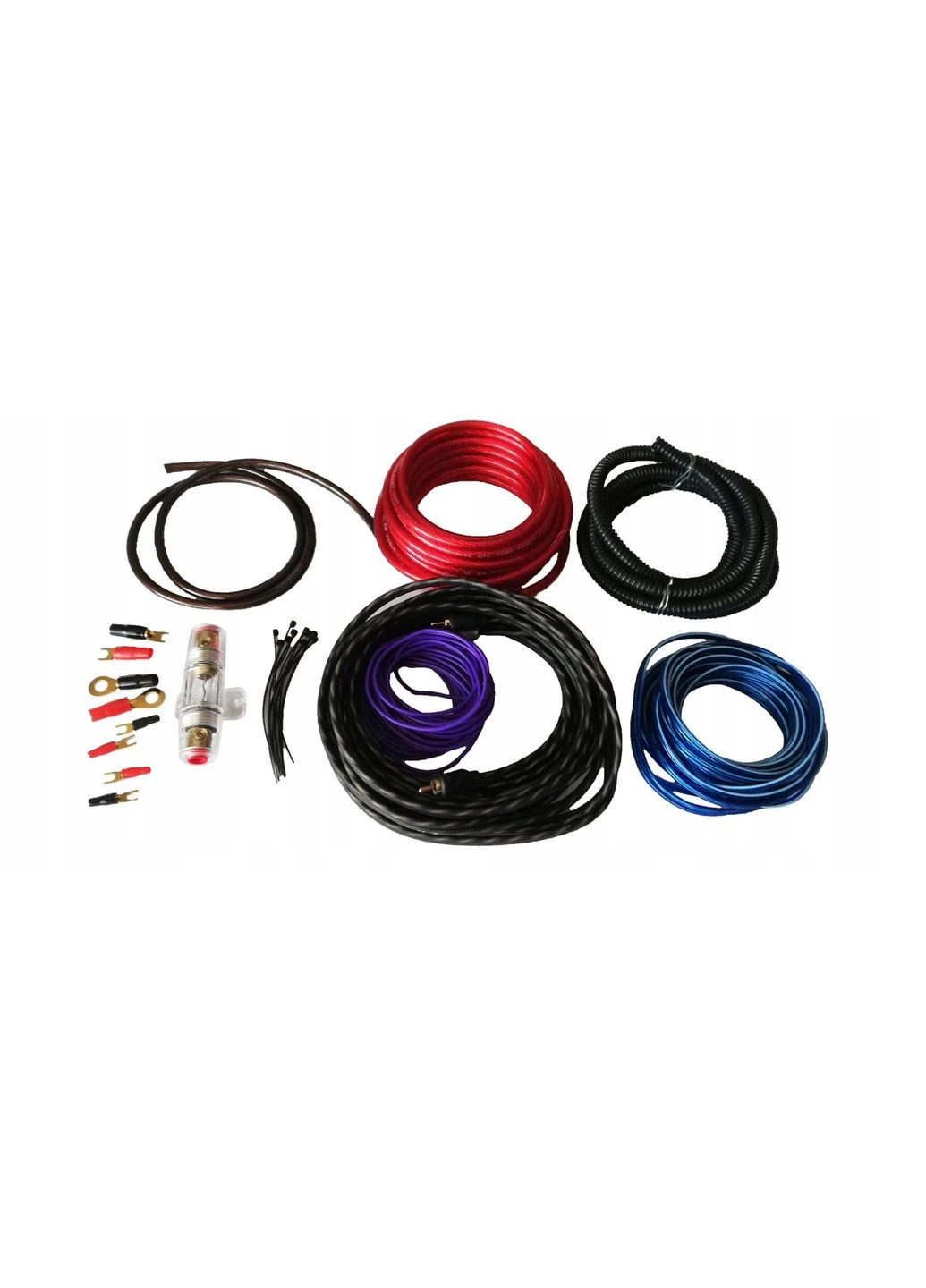 Набор проводов для усилителя сабвуфера BM Audio AWT-8K 6.1м 3000W (3_00406) Boschmann (395879567)