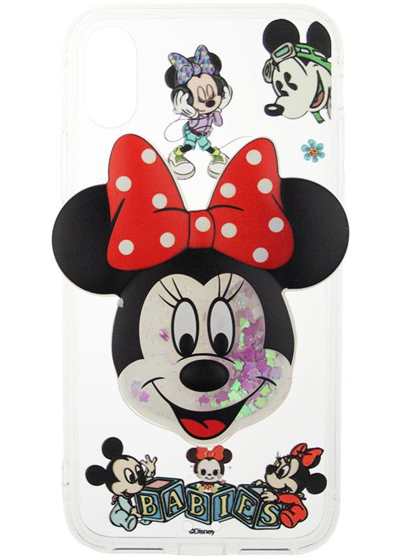 Чехолнакладка TPU Сartoon Network Case IPhone X Mini Mouse Red Toto (301782171)