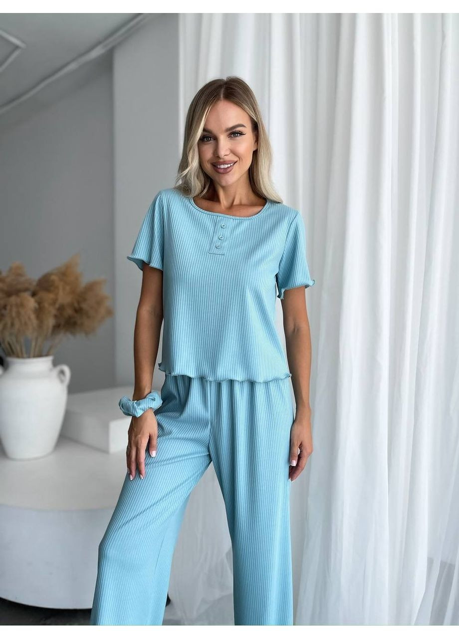 Костюм (футболка, брюки), колір Блакитний Fashion (361310318)