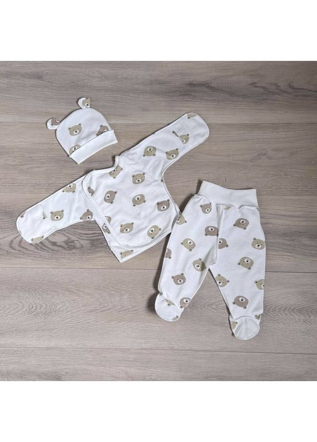 Світло-бежевий комплект утеплений до пологового No Brand