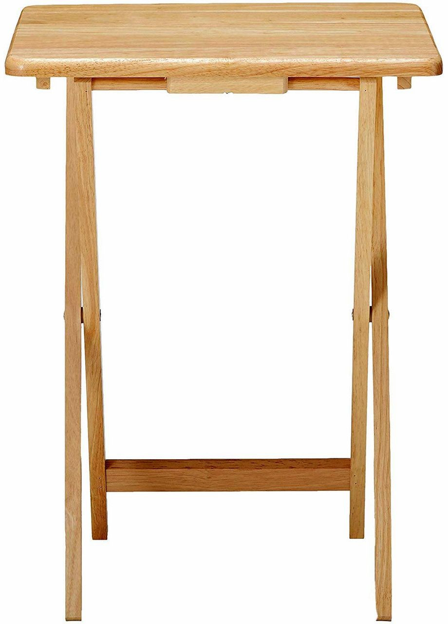 Столик розкладний з дерева Дарлінг ваніль (СУН-000102) No Brand (328960285)