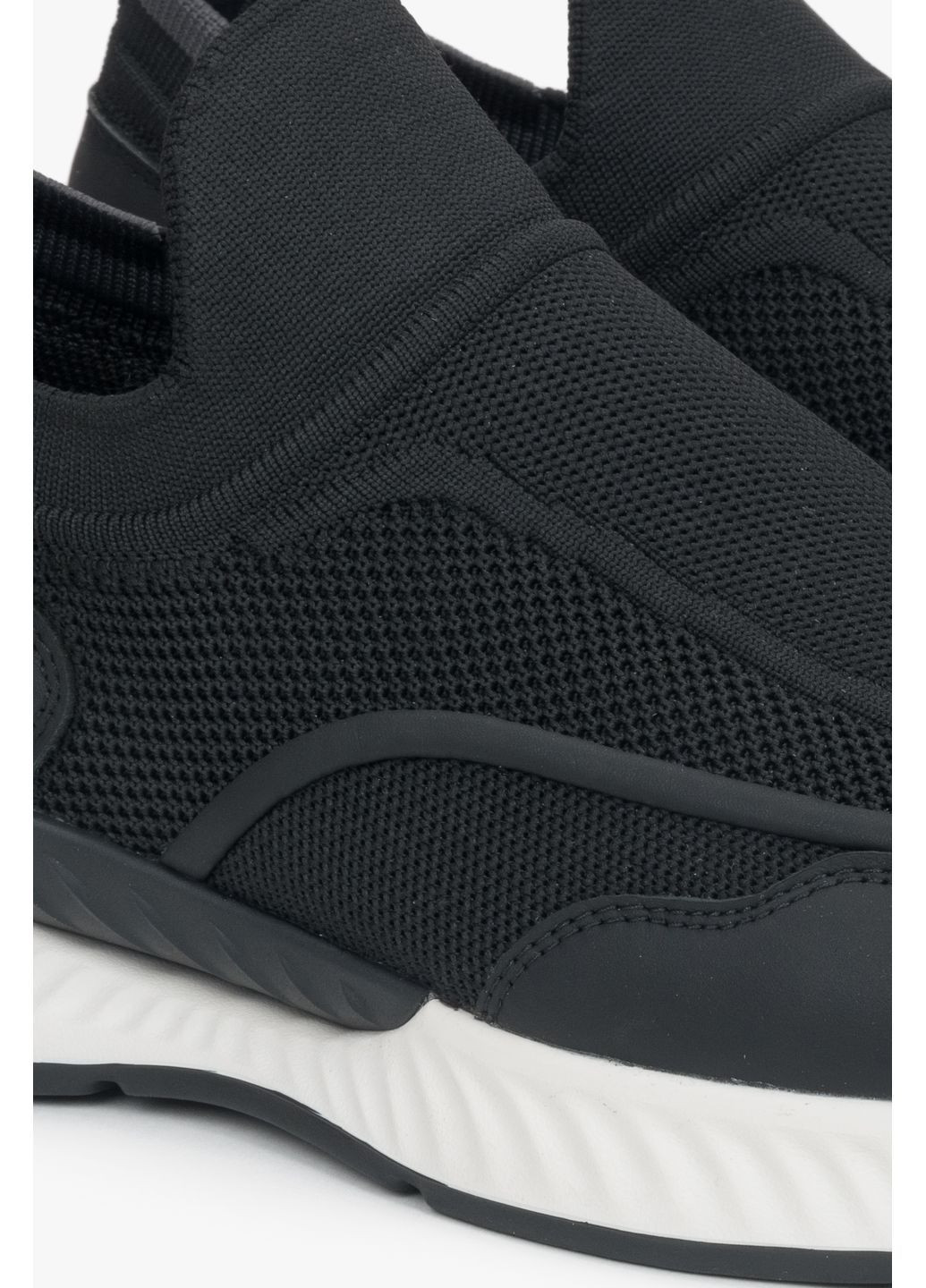 Черные летние кроссовки, цвет черный ES8