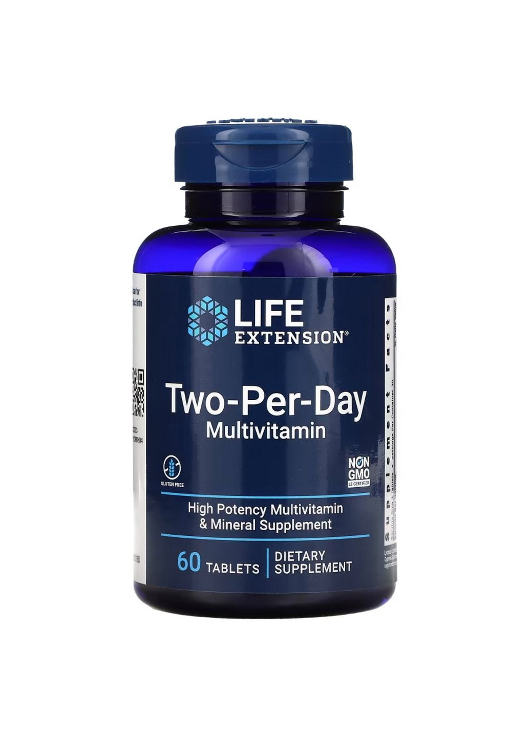 Витамины и минералы Two-Per-Day, 60 таблеток Life Extension (293482944)