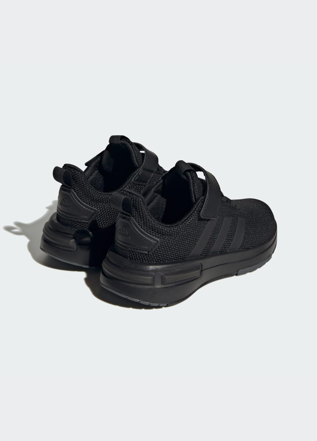 Черные всесезонные кроссовки racer tr23 kids adidas