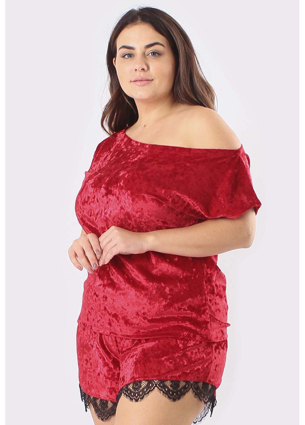 Червона піжамний комплект Ghazel