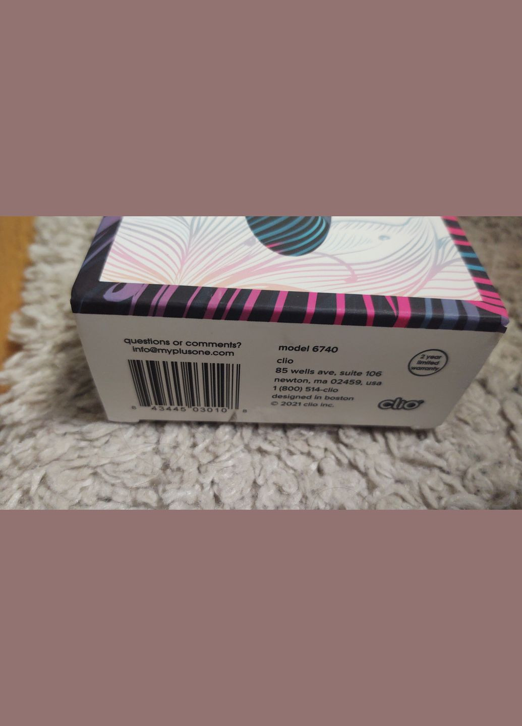 Вібратор Plus On-The-Go Travel Wand - mini vibrator One (316090410)