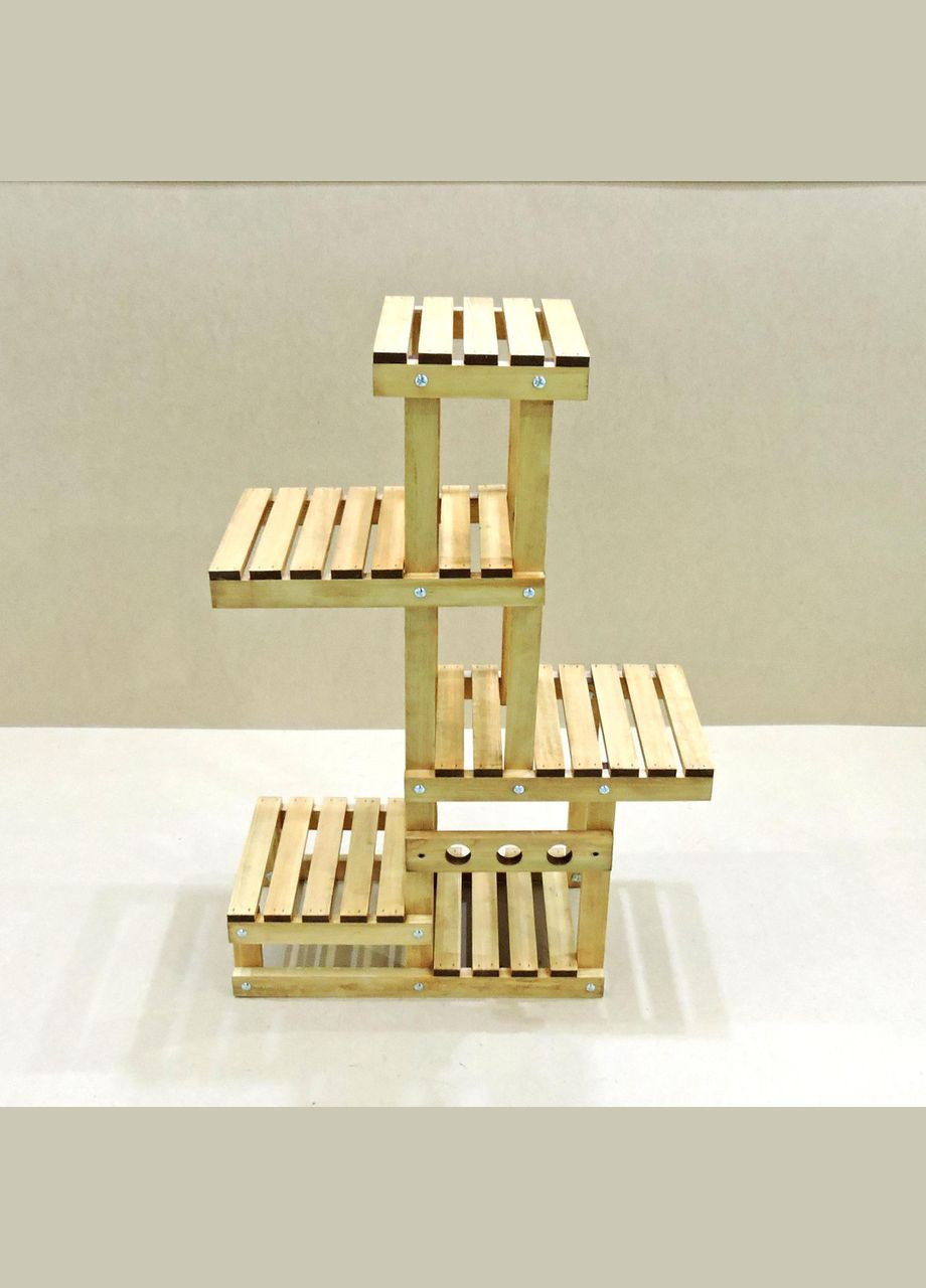 Подставка для цветов из дерева Бургундия мускат (ЦВТ-002507) No Brand (328227504)