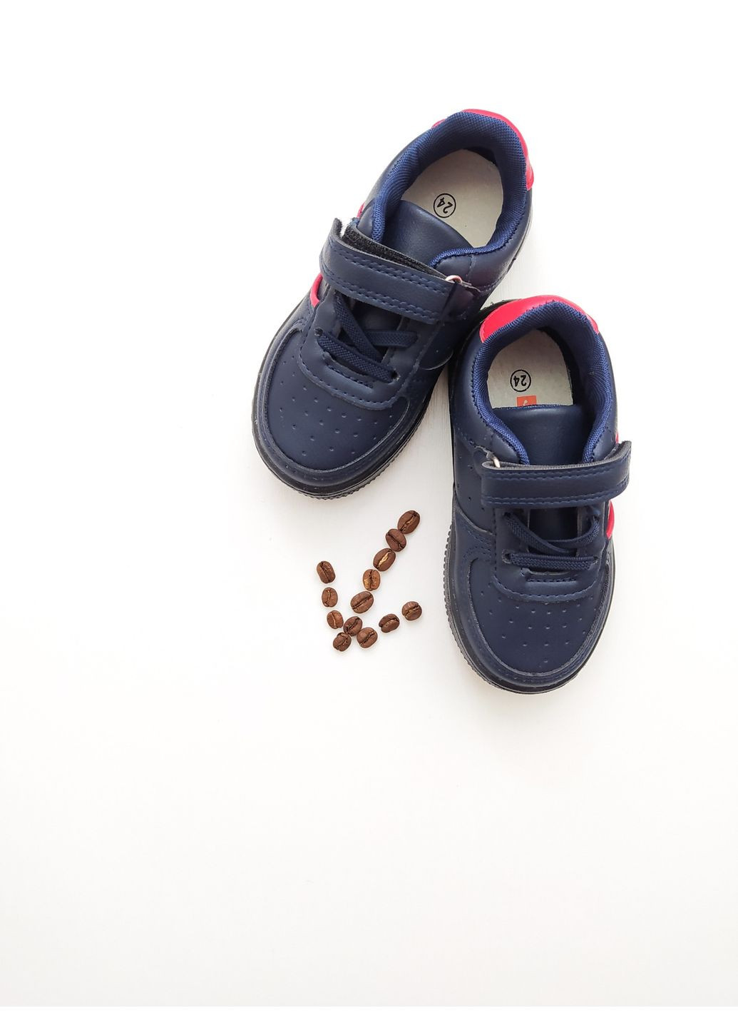 Синие детские кроссовки с подсветкой 21 г. 13,5 см синий артикул к121 Jong Golf