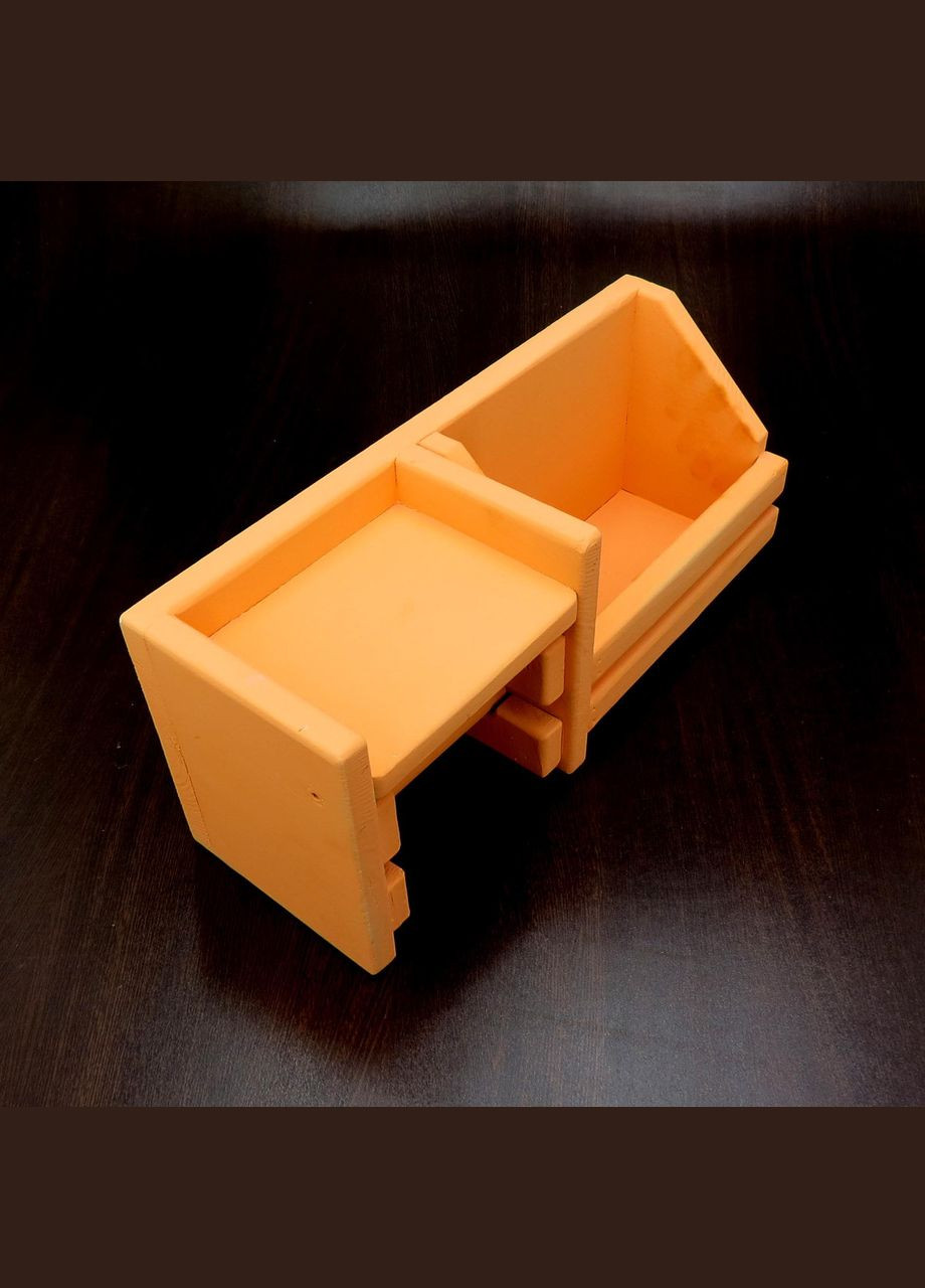 Держатель для туалетной бумаги из дерева Литиум грейпфрут (ДТБ-001854) No Brand (328091970)