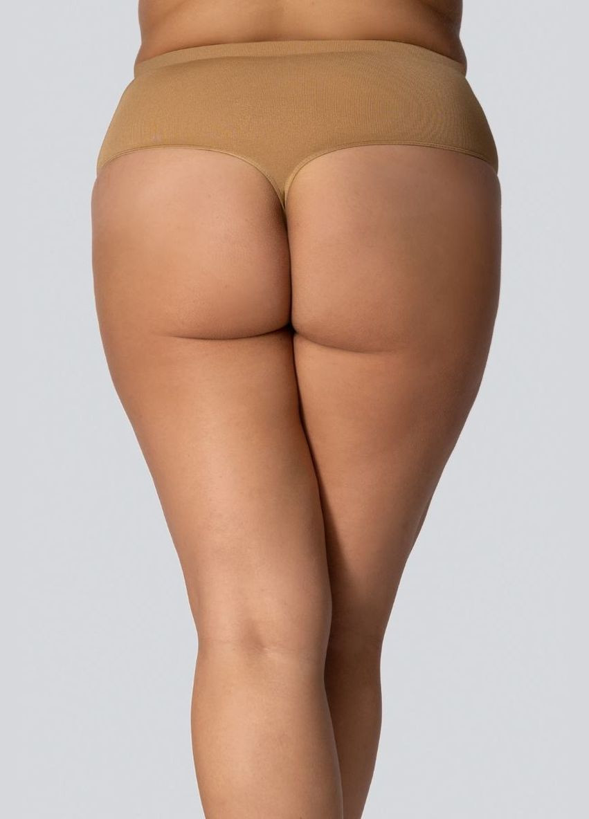 Женские трусики стринги большого размера с корректирующим эффектом queen mid-waisted smoothwear Mona (325451849)
