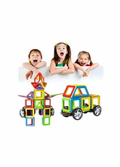 Магнитный конструктор Mag Building 48 деталей, конструкторы для детей головоломка No Brand (315355042)