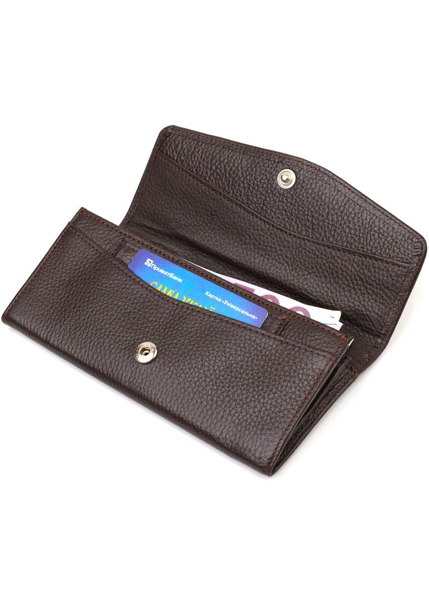 Женский кошелек с удобным функционалом кожаный 21723 Canpellini (298570828)
