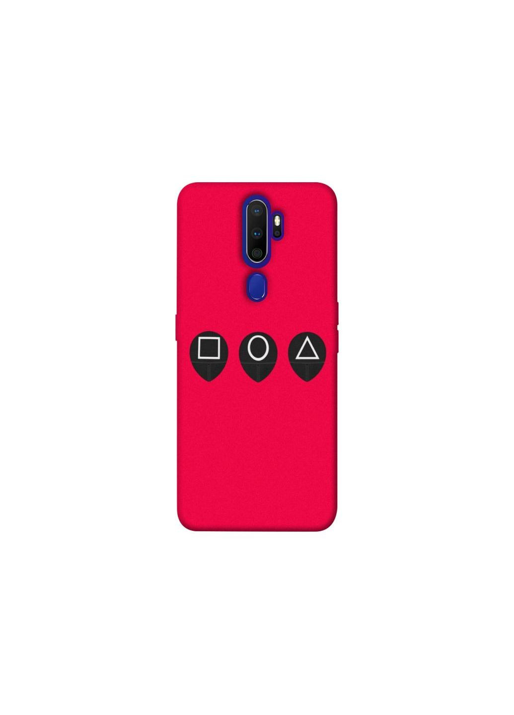 Чехол на Oppo A5 (2020) / Oppo A9 (2020) squid game v1 Frontalka (353317406)