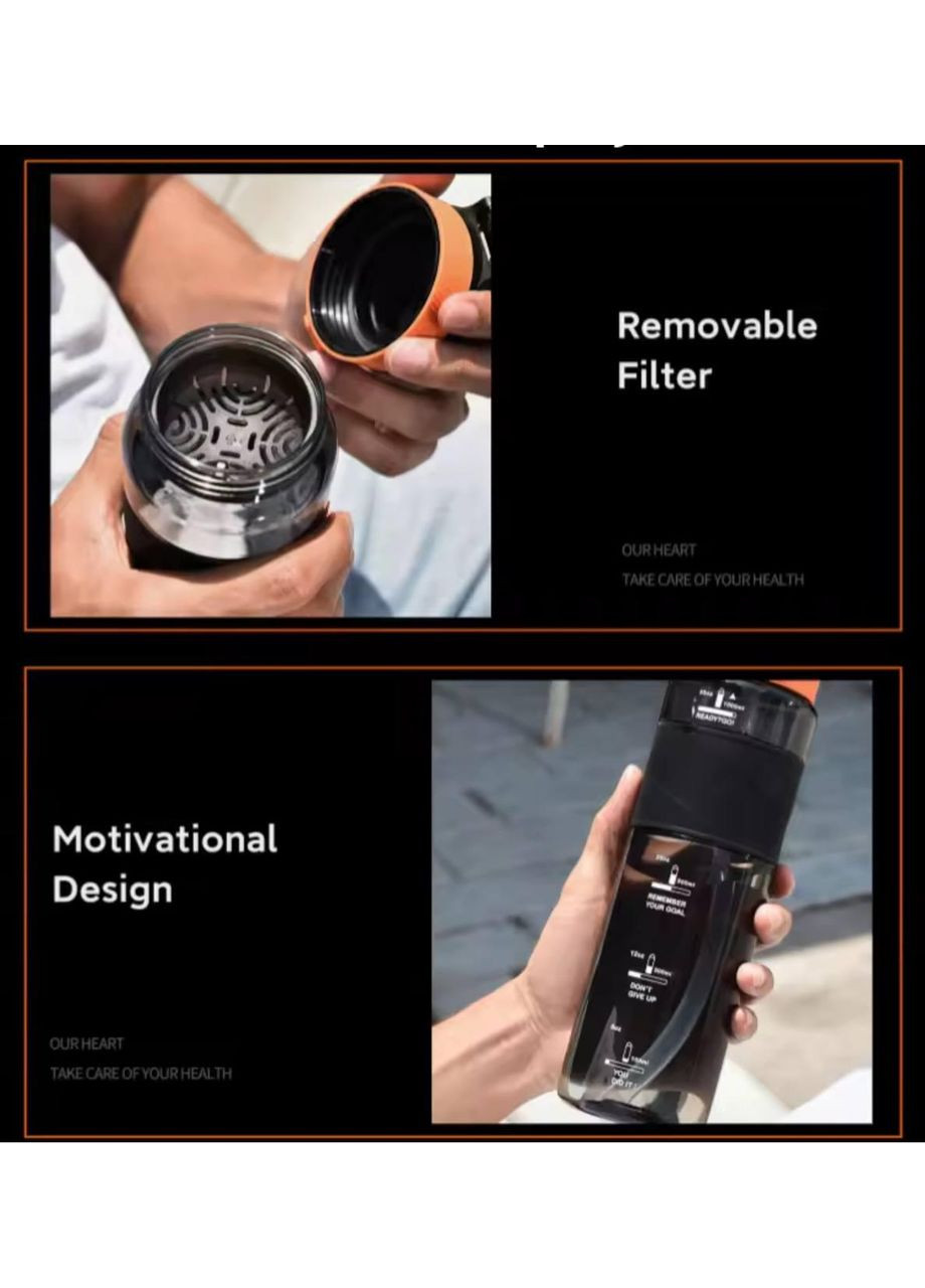 Синя пляшка SPORTS із тритану 500 мл для спорту. TKK (314709877)