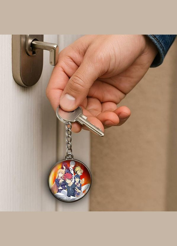 Набір підвіска (кулон) та брелок Аніме У пошуках божественного рецепту #01 (подарунковий набір) No Brand (332633540)