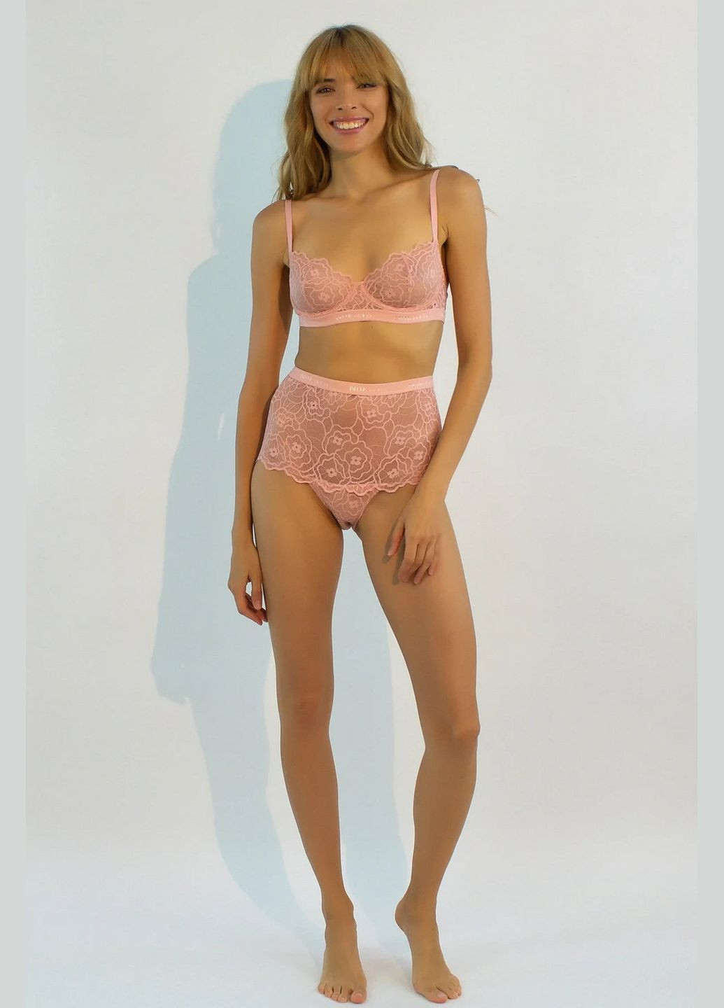 Мереживні кюлоти Nokaya 211301-15 Born in Ukraine rose (339680765)