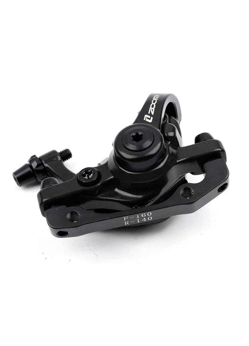 Гальмо дискове (тормозний каліпер) двопоршневий, з двома активними колодками, DB680, передній 160 мм, чорний Zoom (324626907)