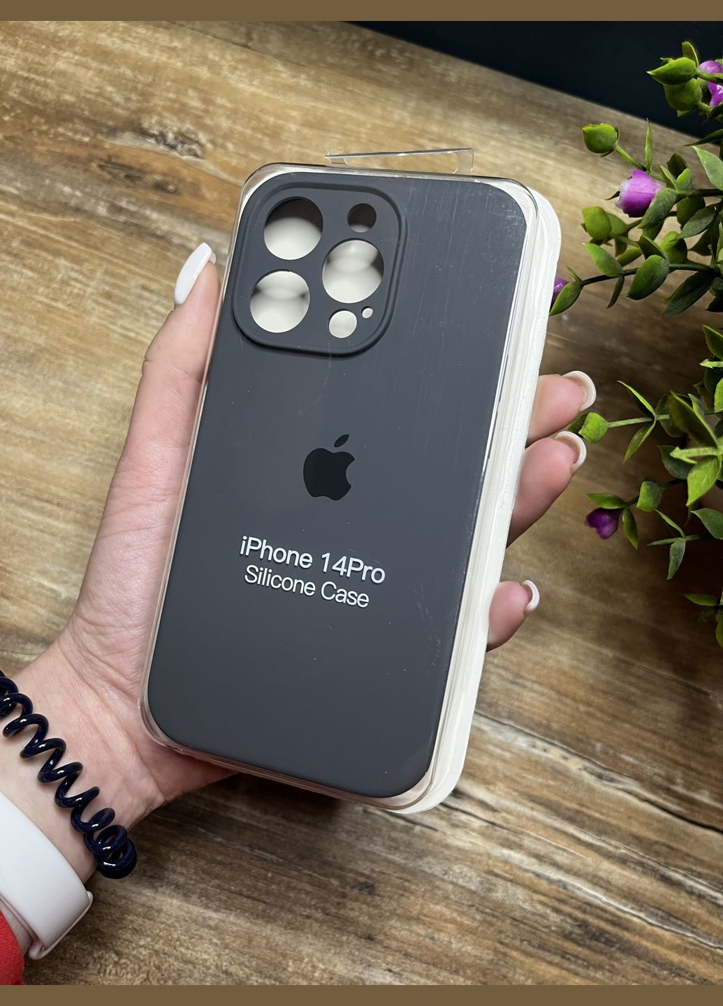 Чехол на iPhone 14 Pro квадратные борта чехол на айфон silicone case full camera на apple айфон Brand iphone14pro (293151654)