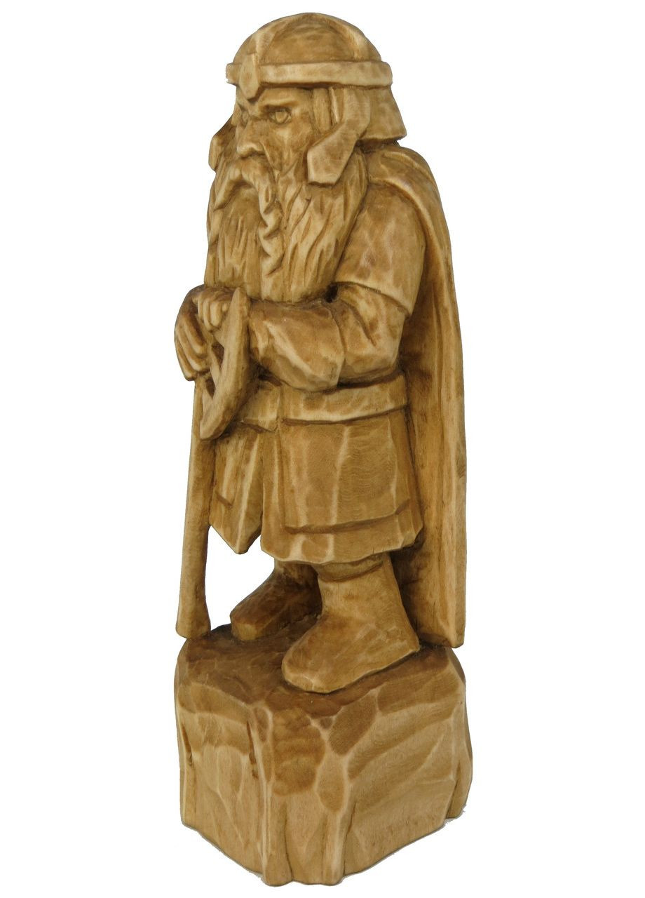 Дерев'яна фігурка ручної роботи гном Гімлі з Володар Перснів No Brand (361156654)