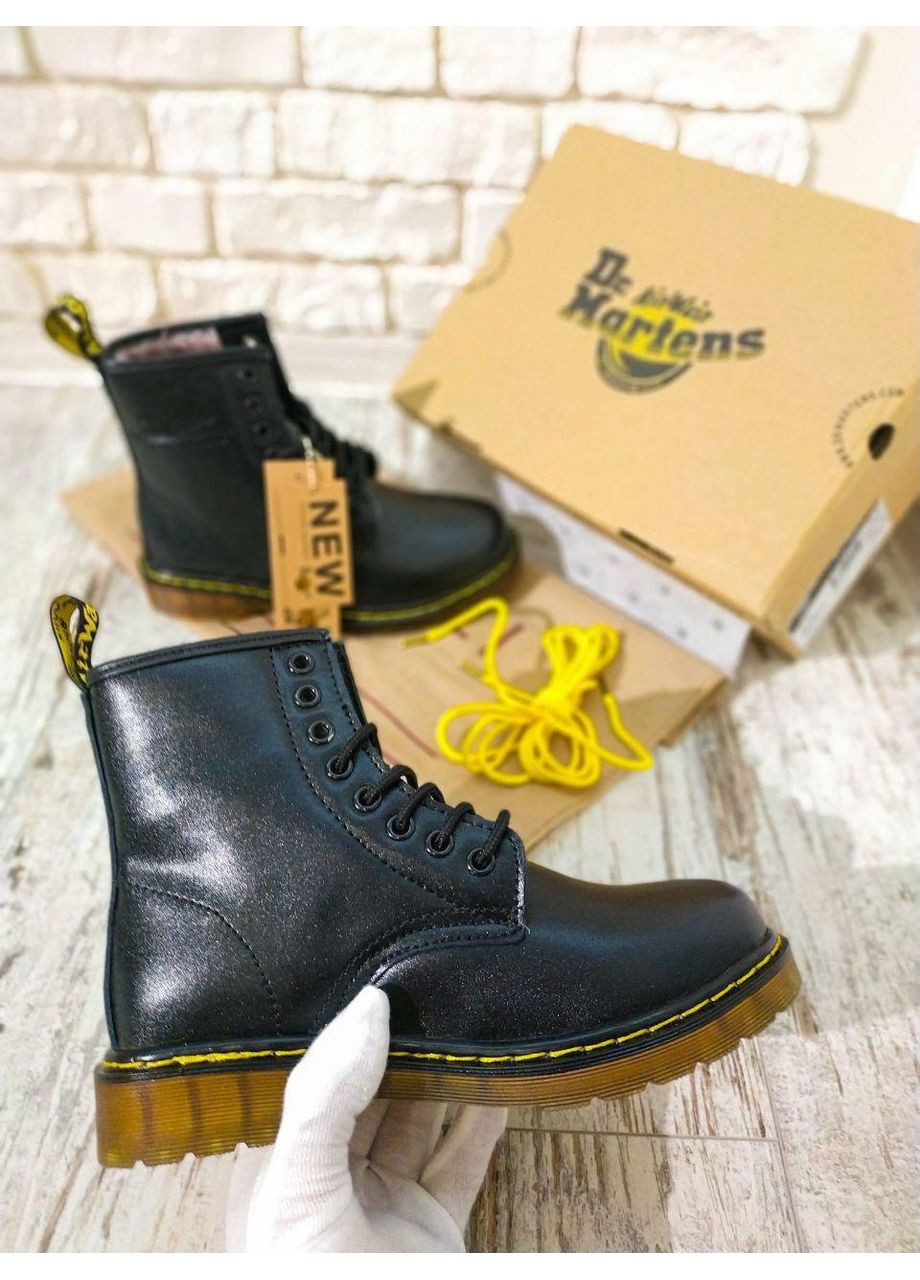 Черевики жіночі Dr. Martens 1460 Black 11822006 Доктор Мартінс (Хутро) No Brand (366322905)