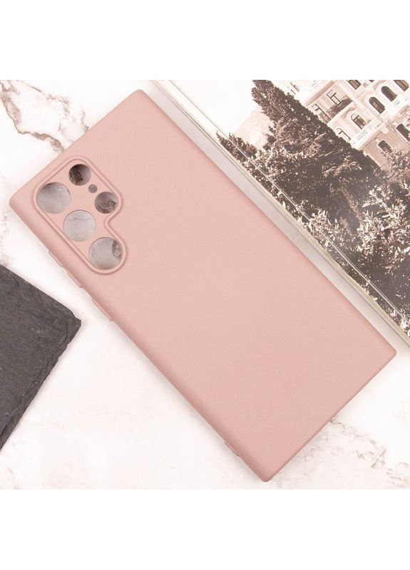 Чохол Silicone Cover Full Camera для Samsung Galaxy S24 Ultra Pink Sand Lakshmi (355874133)