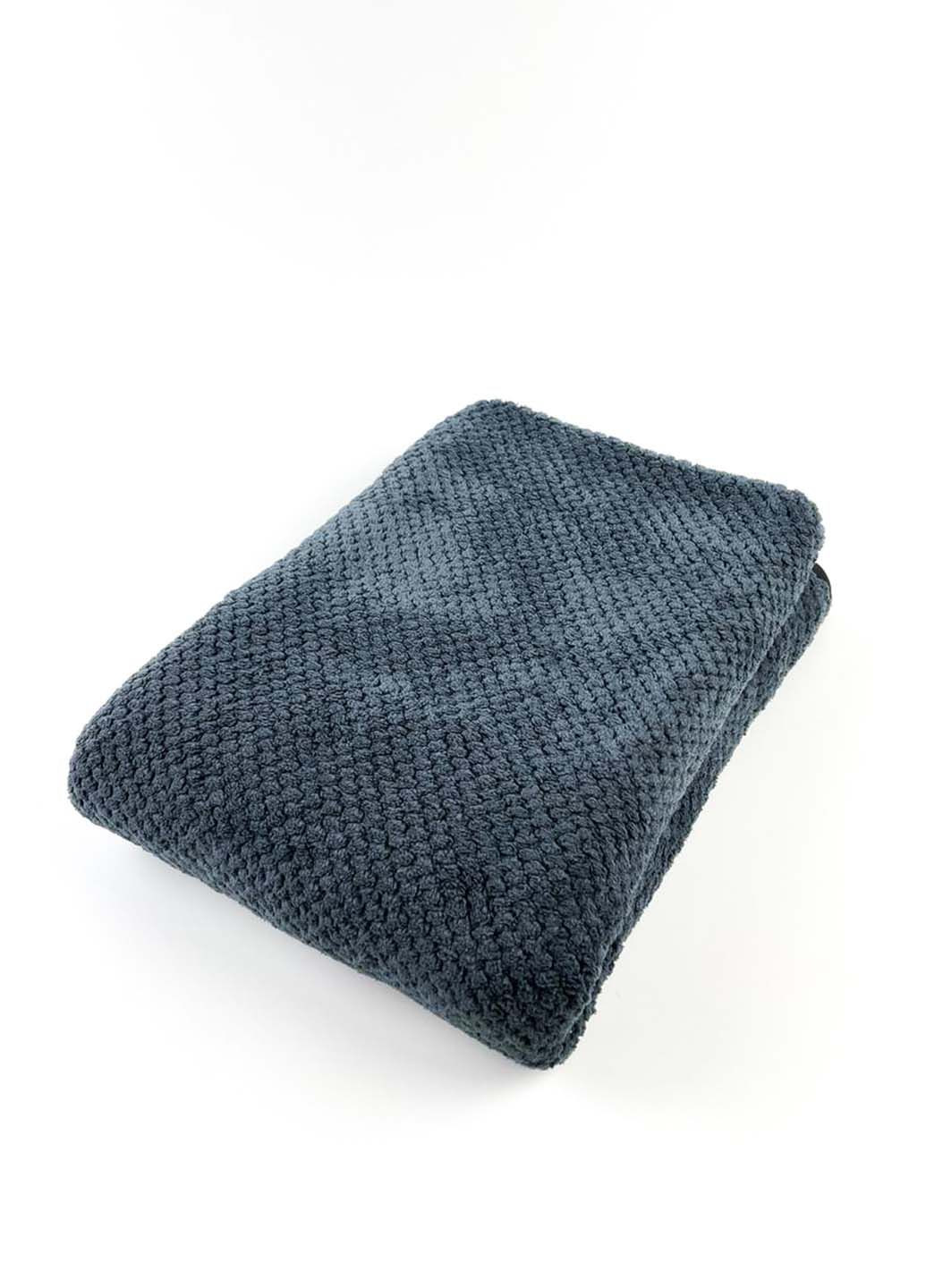 Homedec полотенце лицевое микрофибра 100х50 см однотонный темно-синий производство - Турция