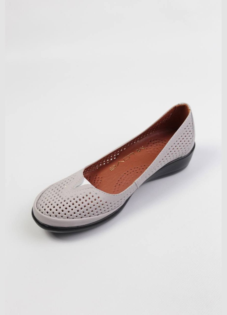 Benito Туфли серый з натуральная кожа, турция — демисезон (317324902)