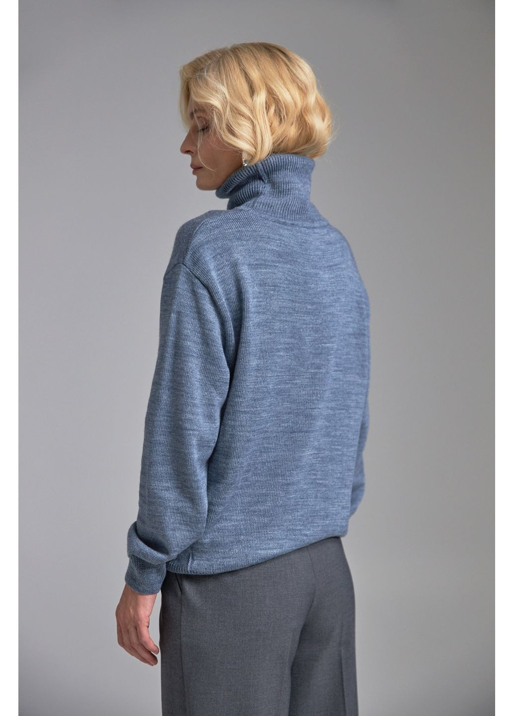 Синий свитер 2874 Triko Bakh