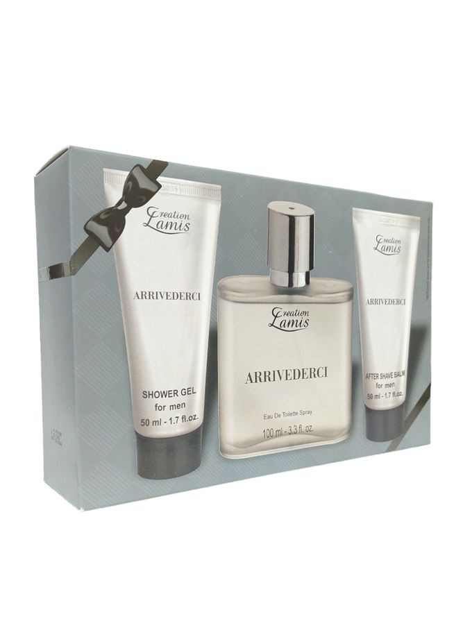 Набор для мужчин Arrivederci (Туалетная вода 100 мл. Гель для душа 50 мл. Бальзам после бритья) Creation Lamis (331905927)