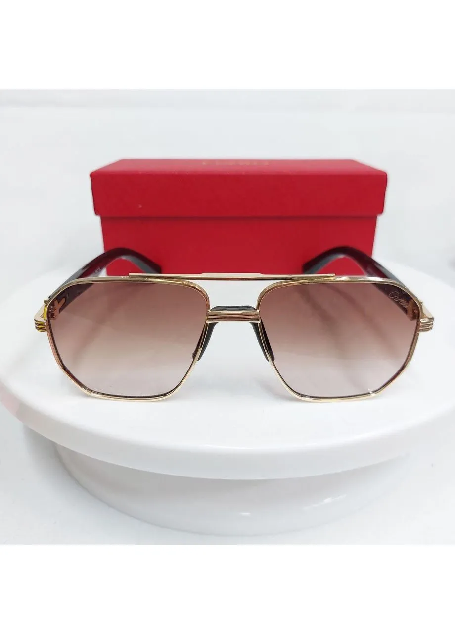 Солнцезащитные очки Cartier, модель унисекс, новинка 2026 No Brand (401293749)