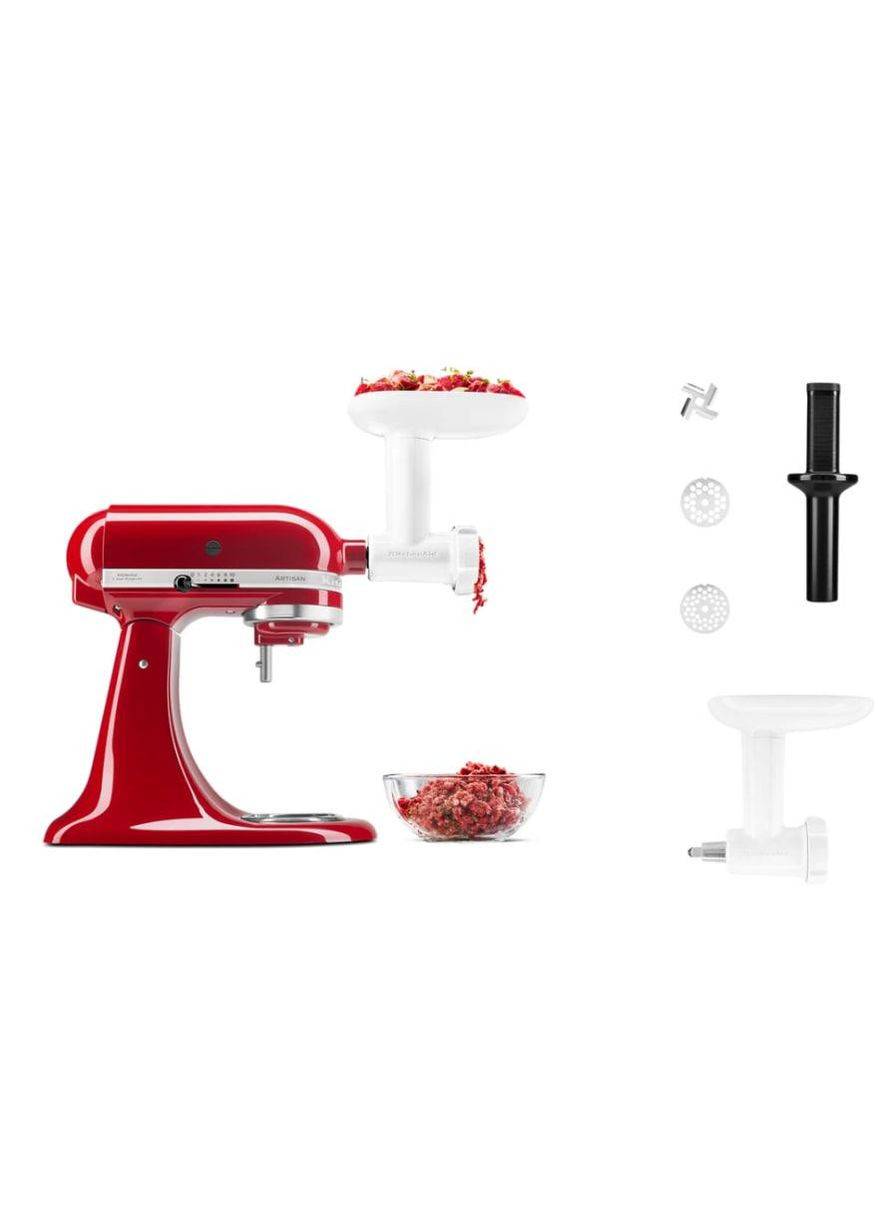 Набор из 2 насадок 5KSMFVSFGA для перетирания овощ./фрук. + мясорубка (5KSMFVSP+5KSMFGA) KitchenAid (368595116)