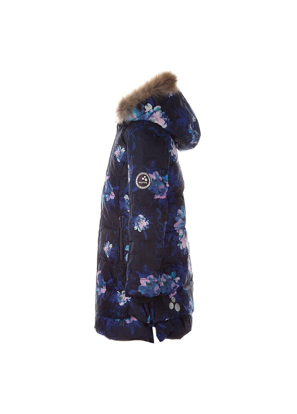 Синее зимнее Пальто-пуховик PARISH Huppa