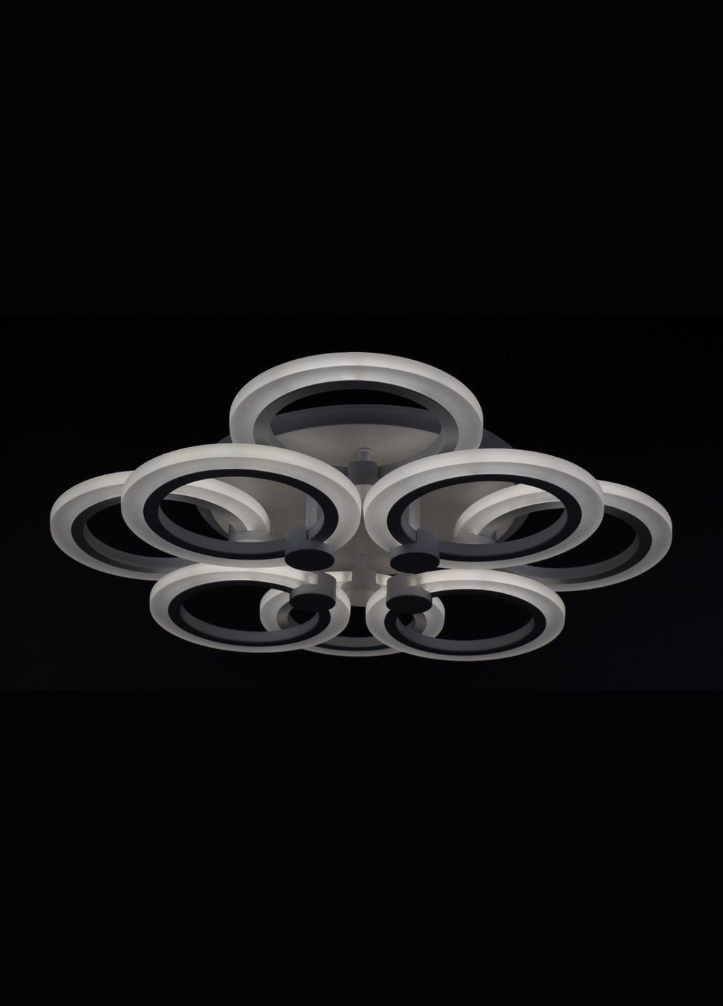 Люстра світлодіодна стельова LED світильник для квартири на стелю лед з пультом 25961 Білий 11х45х54 см. Sunnysky (364497969)