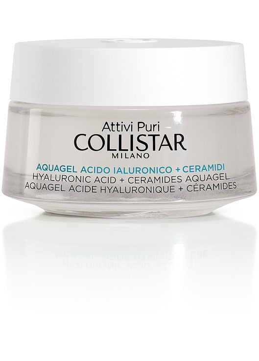 Аква-гель з гіалуроновою кислотою й керамідами Pure Actives Hyaluronic Acid + Ceramider Aquagel 50ml (1025931-27037) Collistar (368605269)