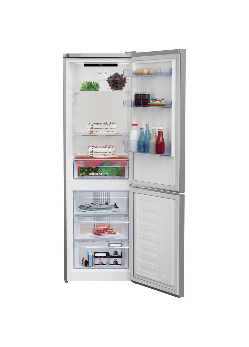 Холодильник с морозильной камерой RCNA366E35XB BEKO