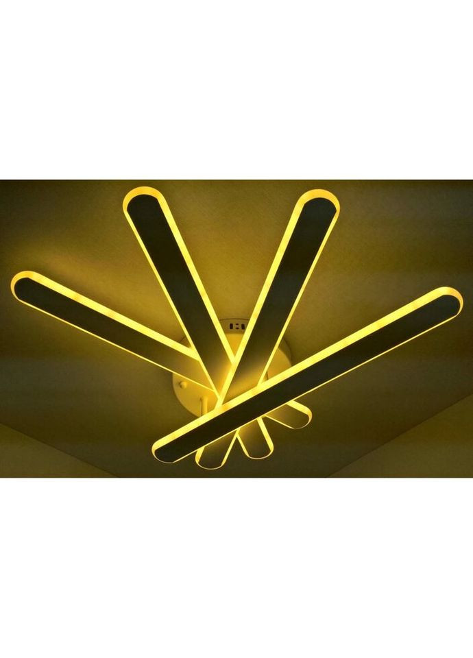 Люстра світлодіодна стельова LED світильник для квартири на стелю ледве 25331 Білий 12х51х60 см. Sunnysky (335975783)