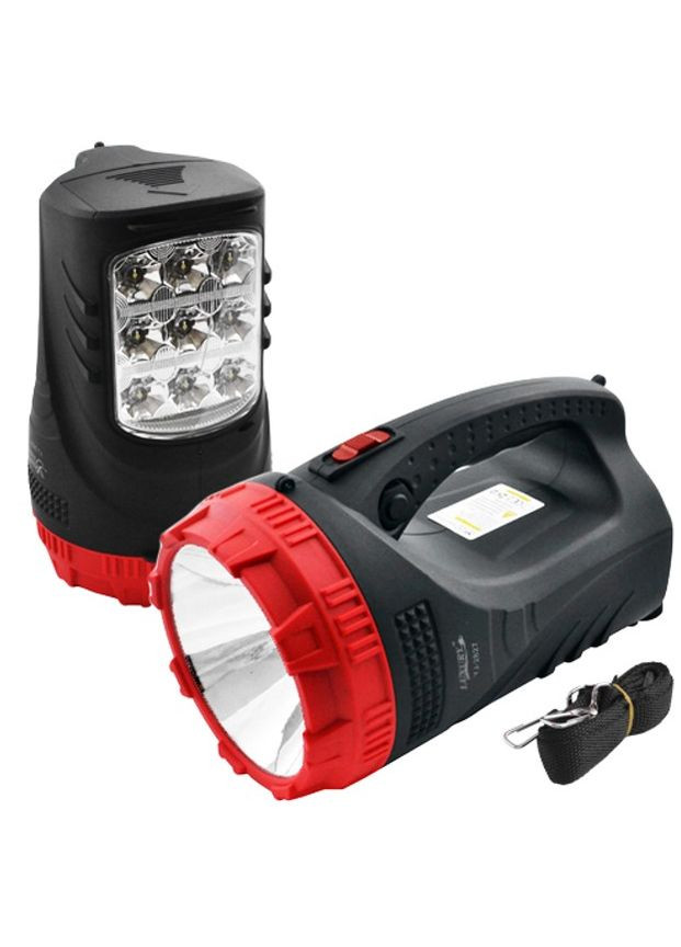 Світлодіодний ручний ліхтар з акумулятором 1+25LED YJ-2827TP (1756374623) Yajia (325219517)