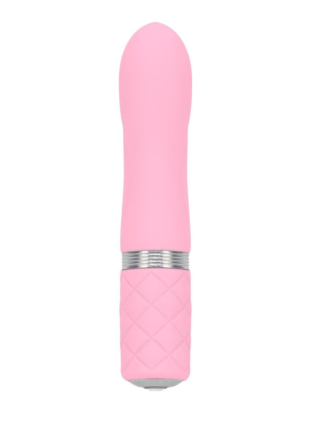 Розкішний вібратор - Flirty Pink із кристалом Сваровскі, гнучка головка Pillow Talk (291441374)