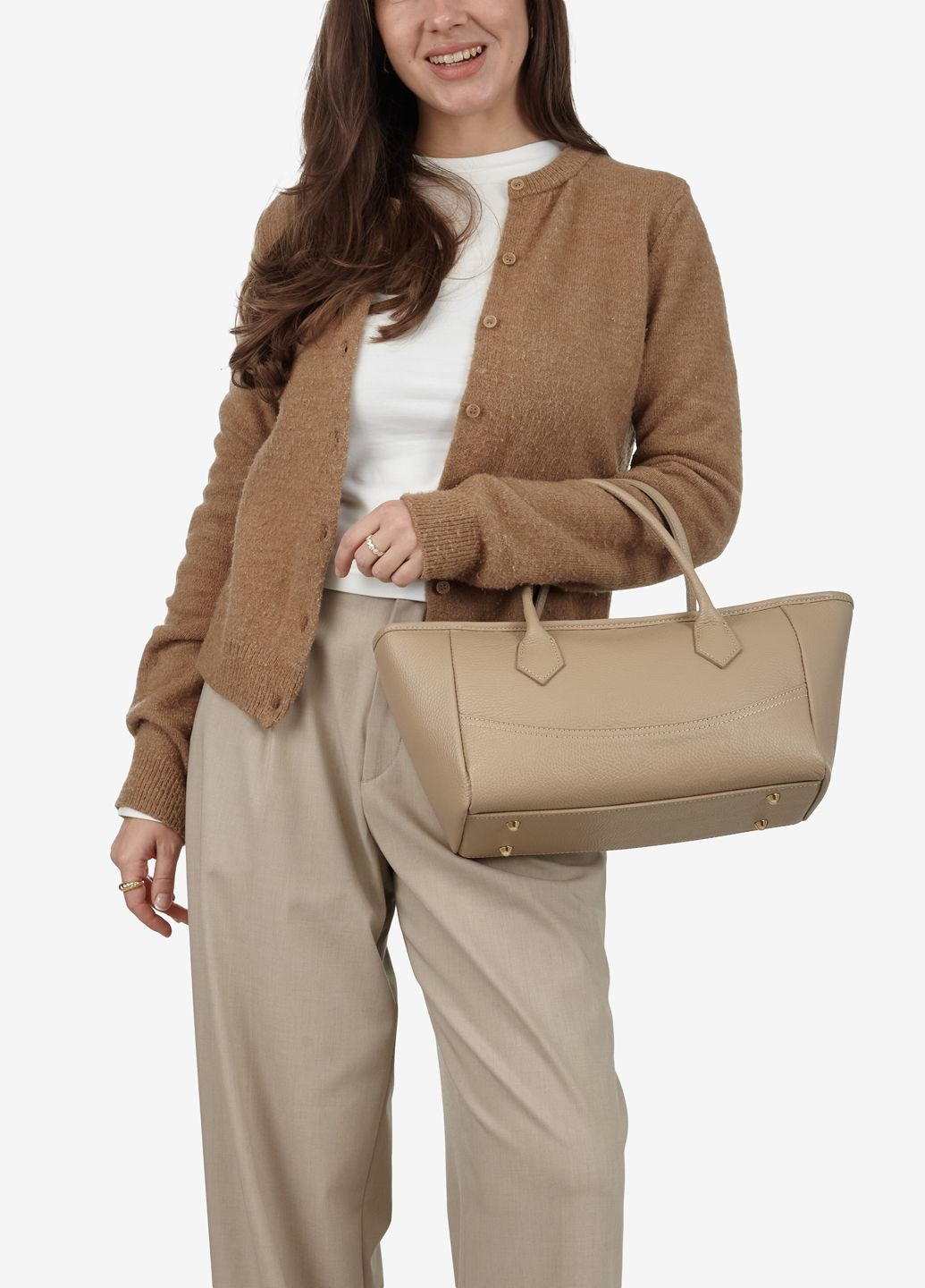 Сумка жіноча шкіряна тоут велика Tote Regina Notte (322016902)