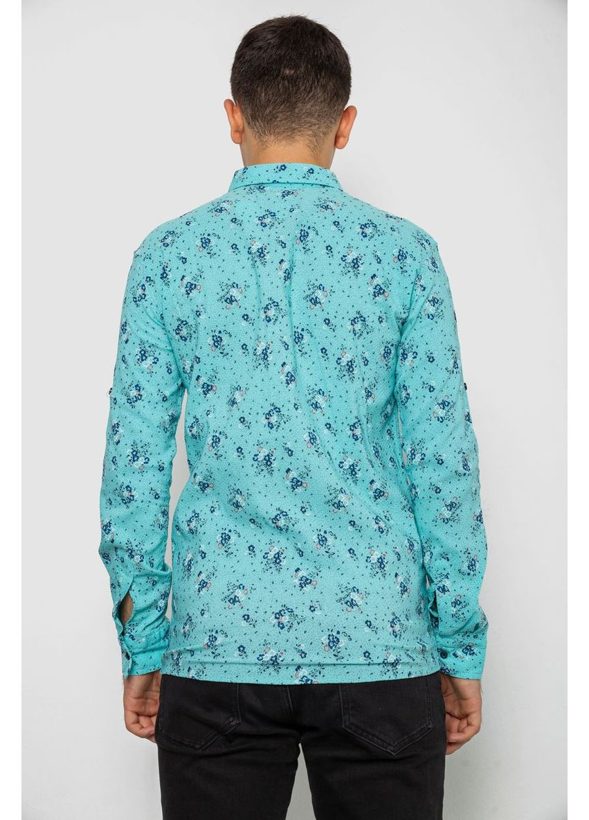 Бирюзовая рубашка Sport Line