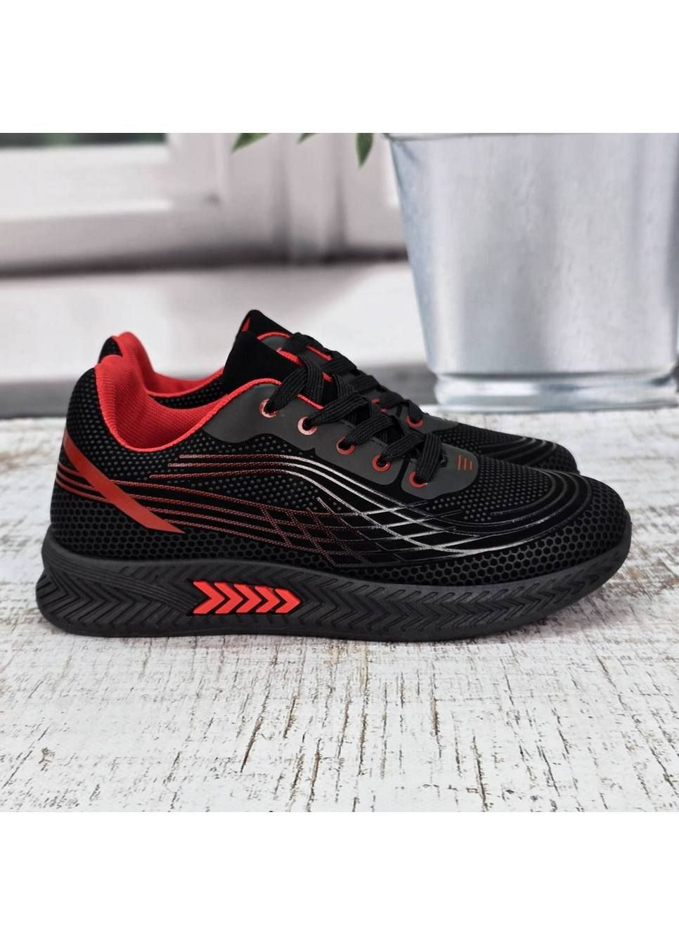 Черные демисезонные кроссовки подростковые Paliament