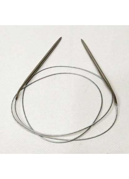 120 см 7 мм спиці в'язальні металеві, на тросі Plus-plus (352747486)