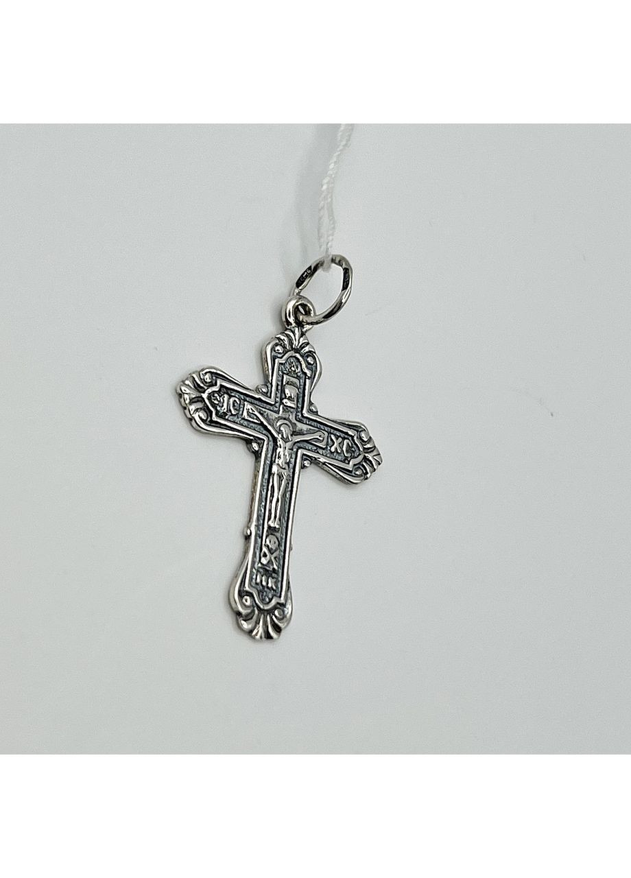 Православний хрест срібний 1,8 г No Brand (369737524)