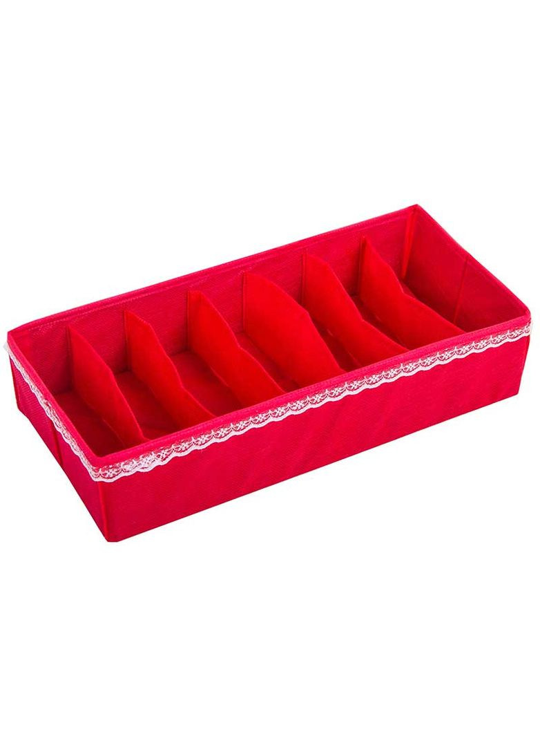 Коробка для шкарпеток і колготок KMNsk (Червоний) Organize (264032526)