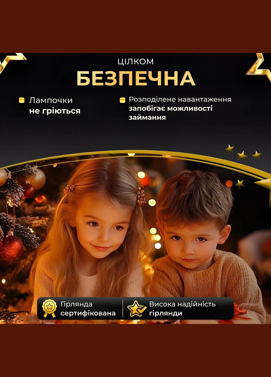 Гирлянда роса на пульте 200 метров на 2000 led светодиодов капля зеленый провод желтая Garlando (306848883)