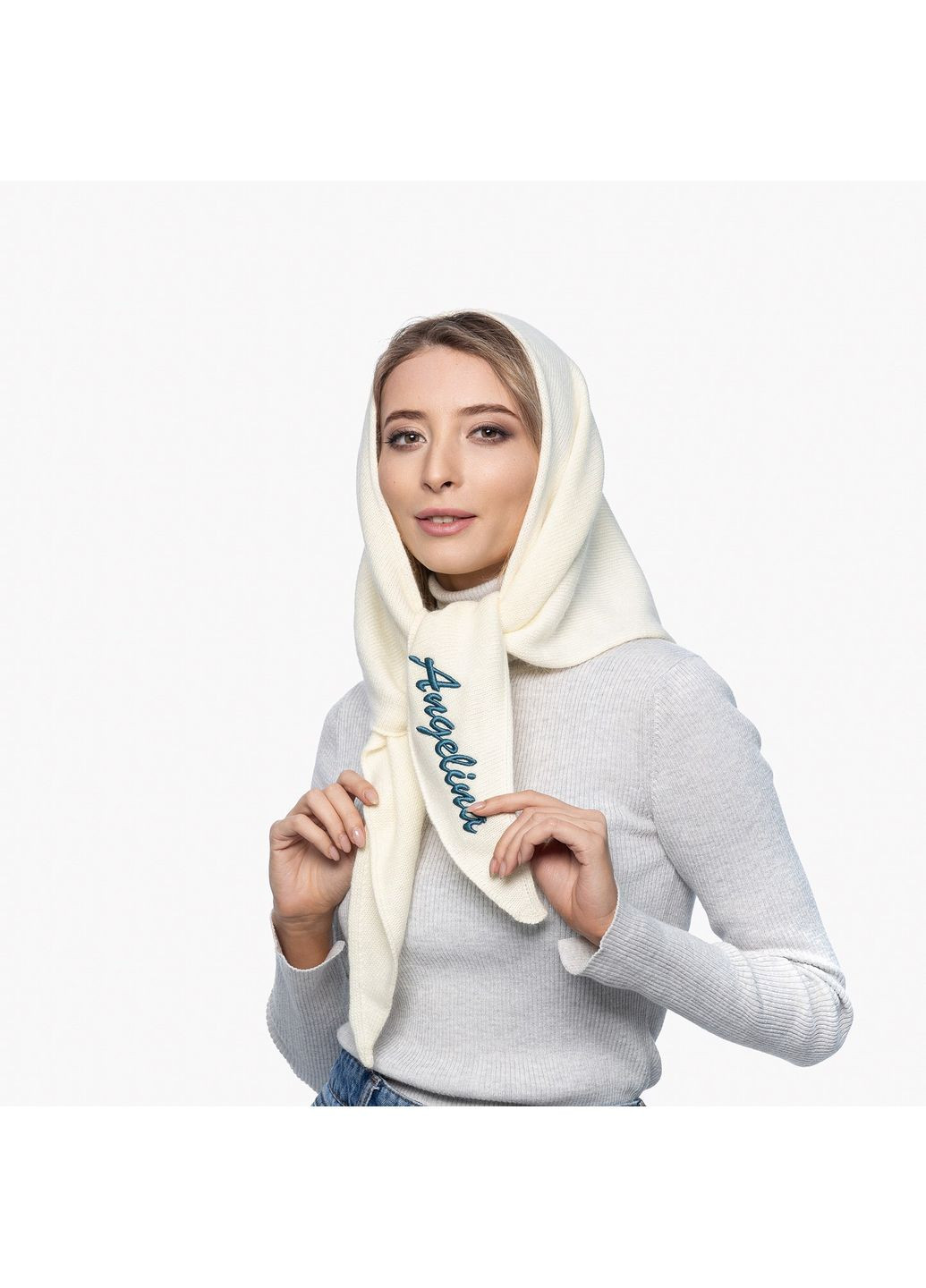 Бактус жіночий вовна молочний MEGAN LuckyLOOK 739-629 (322789841)