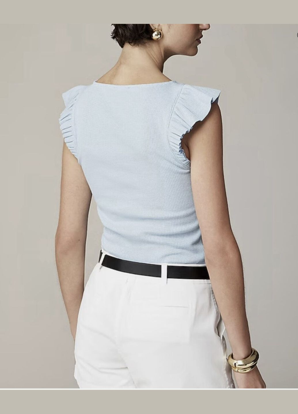 Блакитна блузка J.Crew