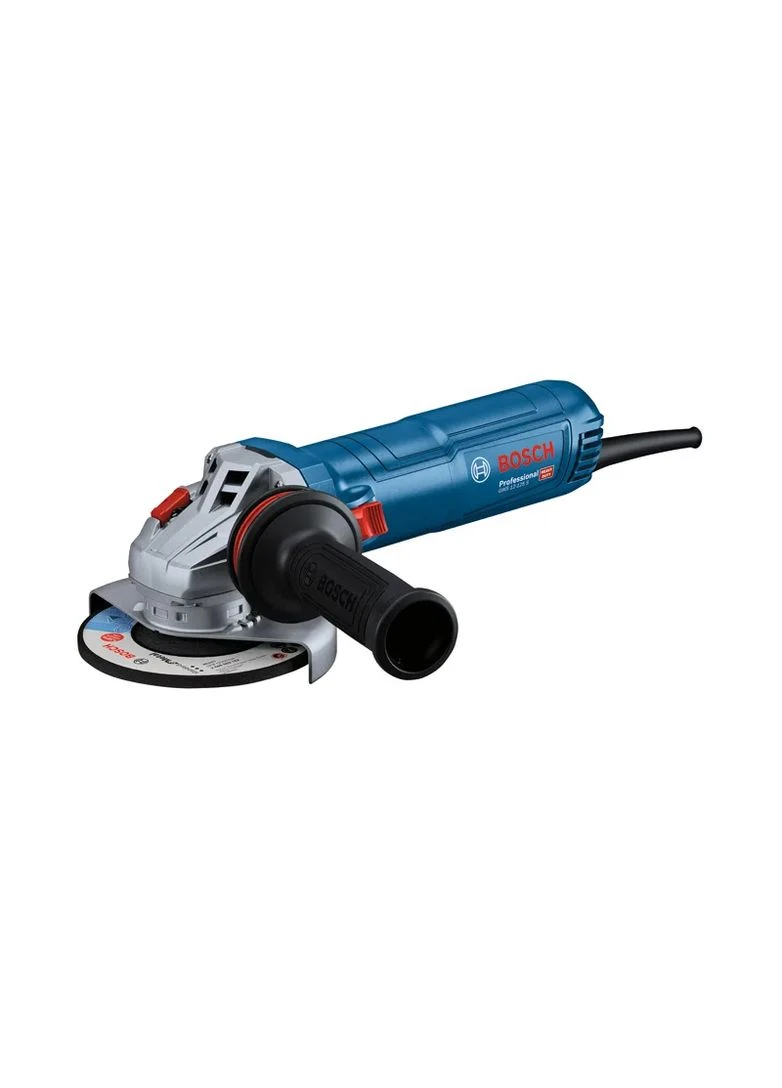Угловая шлифовальная машина Professional GWS 12-125 S, 125 мм, 1200 Вт, 11000 об/мин, вес 2.8 кг. Bosch (393455805)