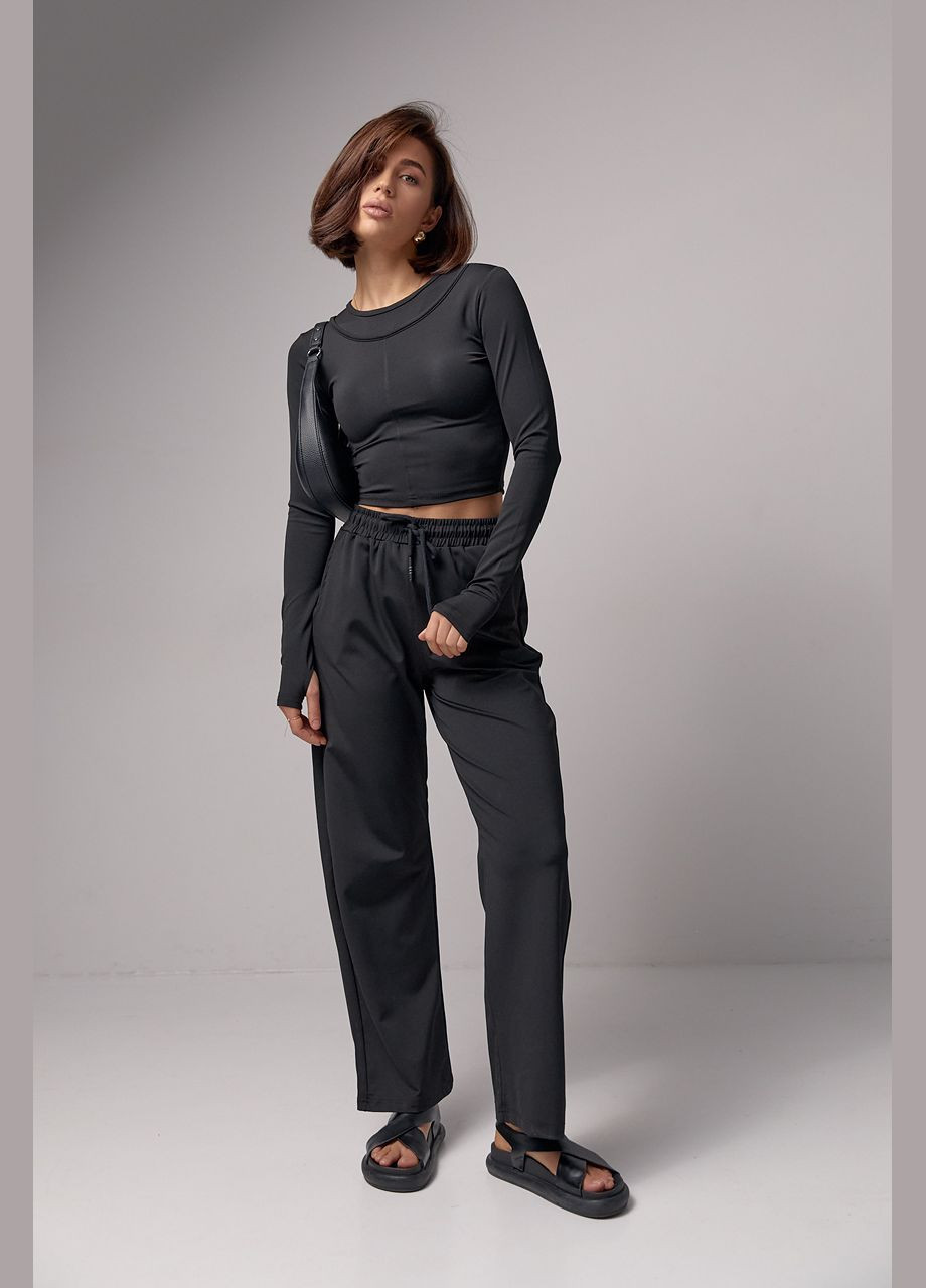 Еластичний жіночий спортивний костюм Liton (296909109)